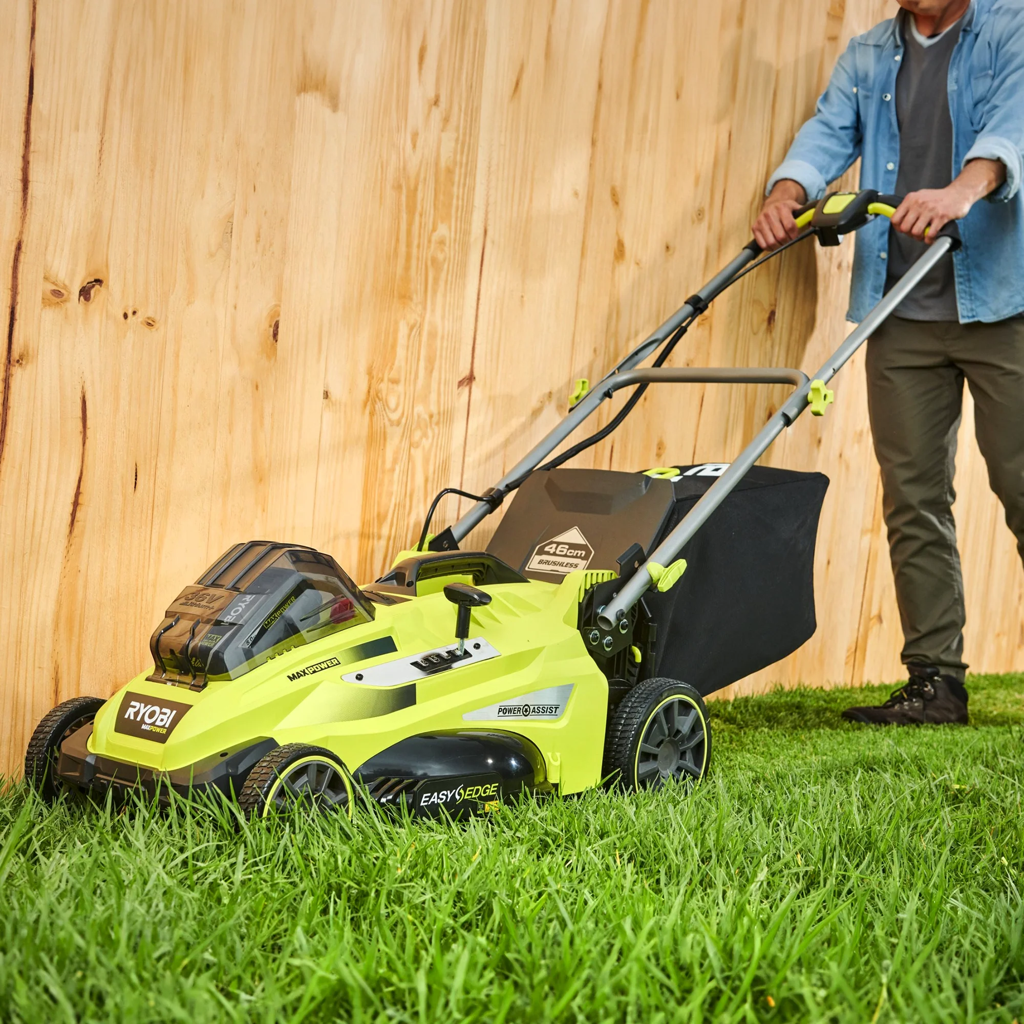 Tosaerba Brushless Ryobi RLM36X46H50PG 36V 5Ah - Image 4