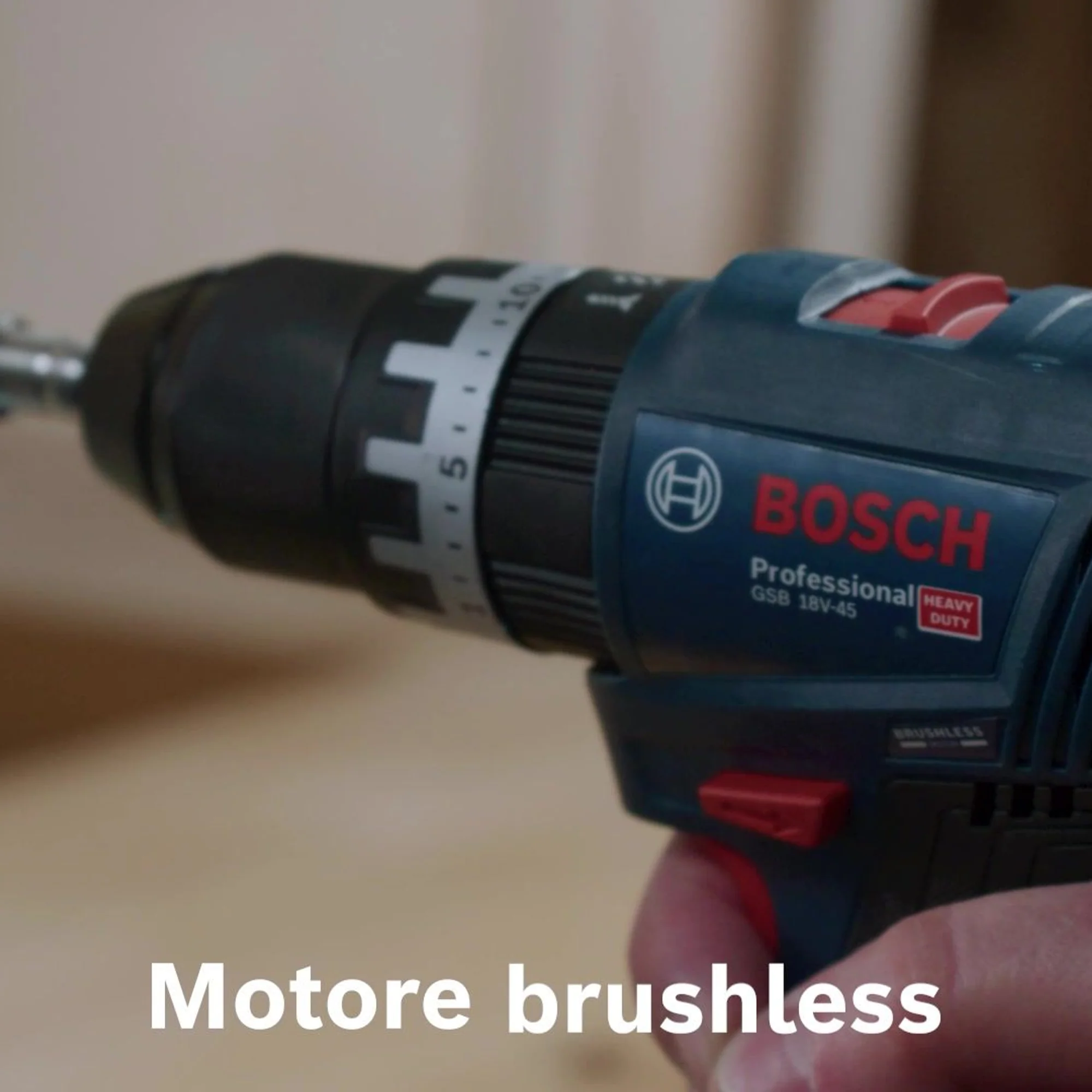 Trapano Avvitatore Bosch GSB 18V-45 PRO 18V 2Ah - Image 4