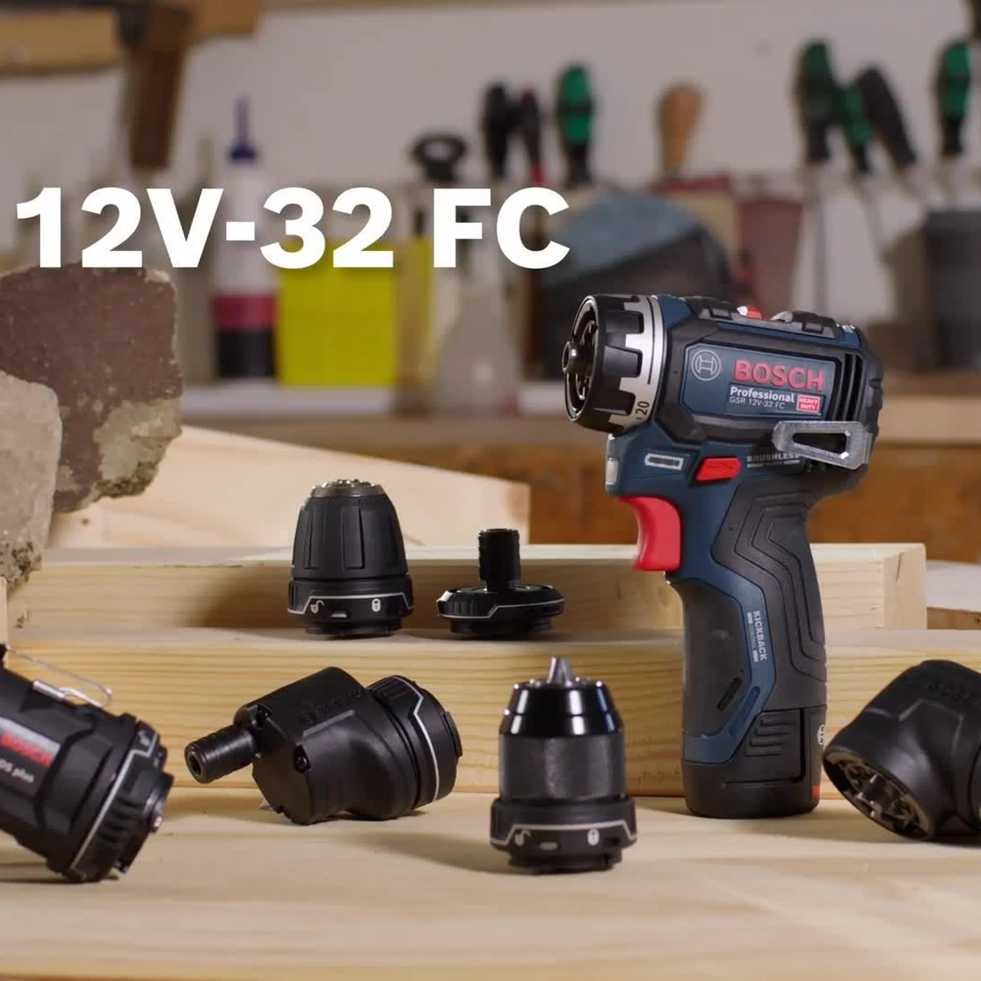Trapano Avvitatore Bosch GSR 12V-32 FC 12V - Image 6