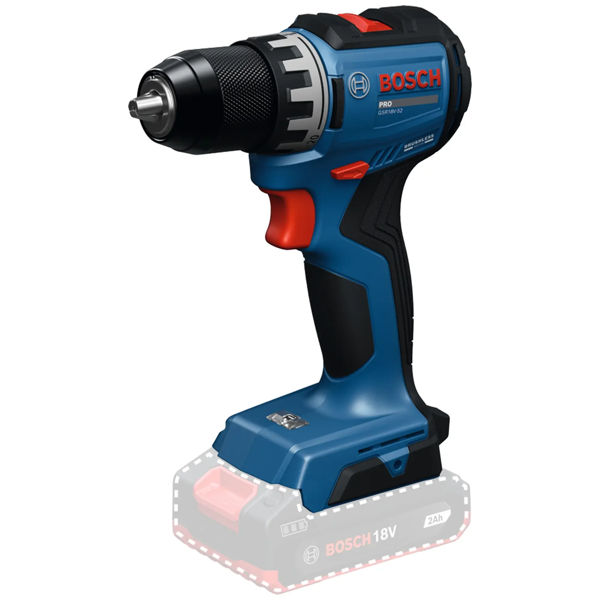 Trapano Avvitatore Bosch GSR18V-52 18V - Image 2