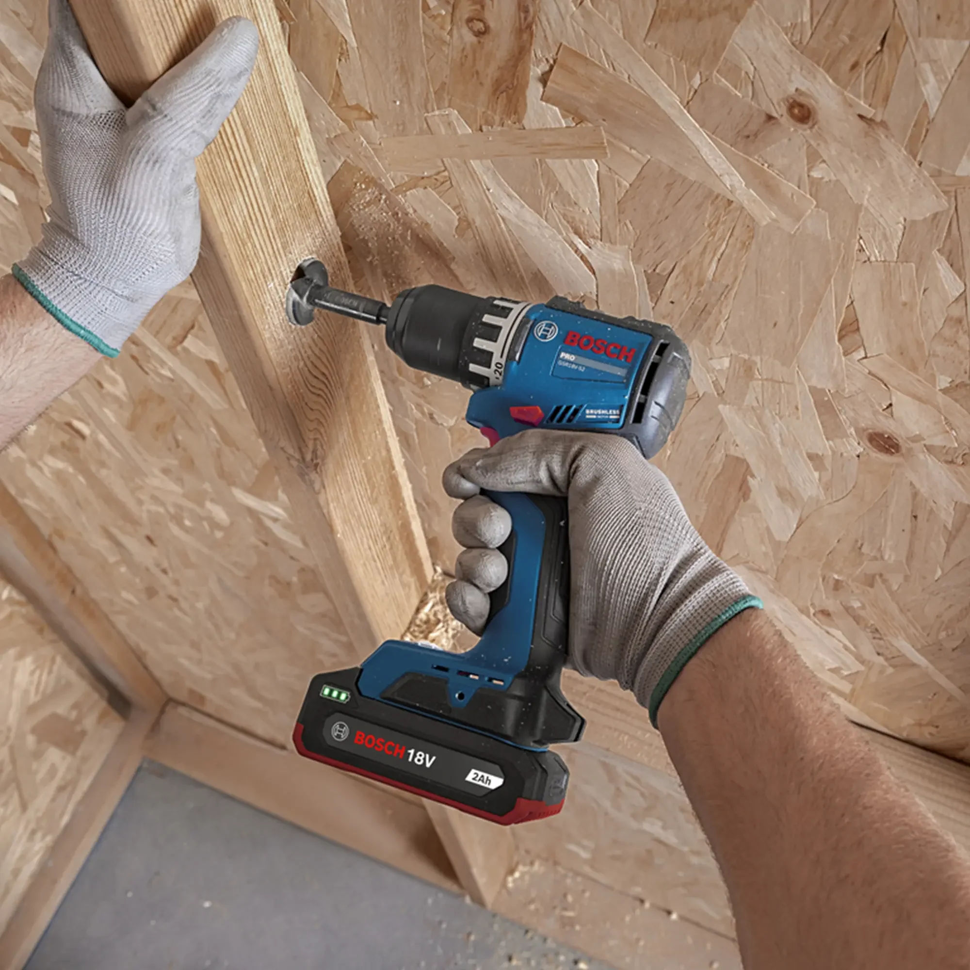Trapano Avvitatore Bosch GSR18V-52 PRO 18V 2Ah - Image 4
