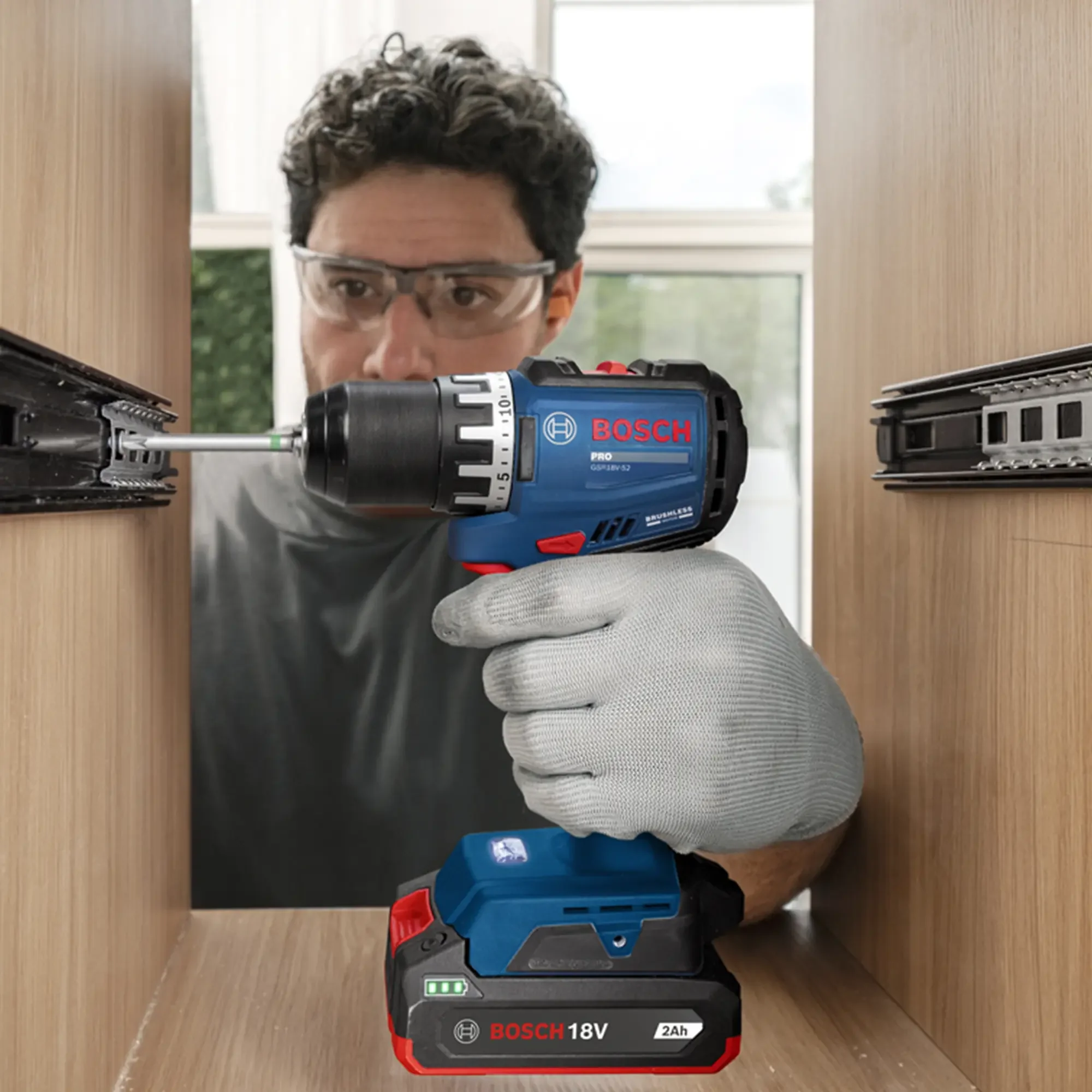 Trapano Avvitatore Bosch GSR18V-52 PRO 18V 2Ah - Image 5