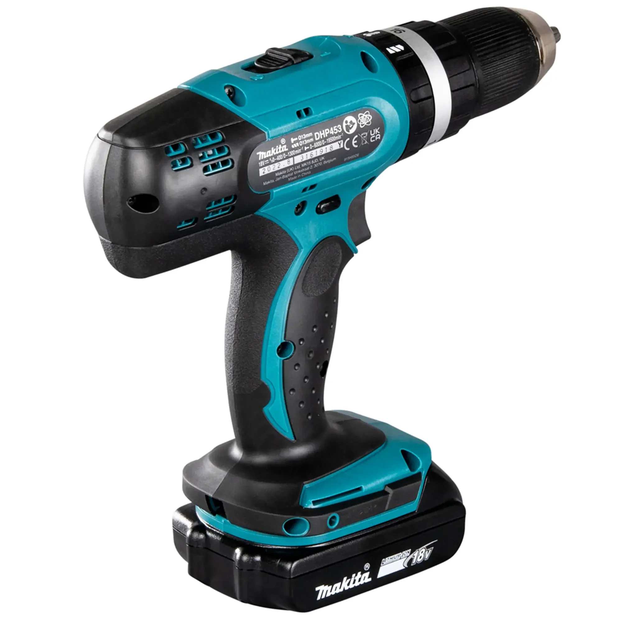 Trapano Avvitatore Makita DHP453RFX2 18V 3Ah - Image 6