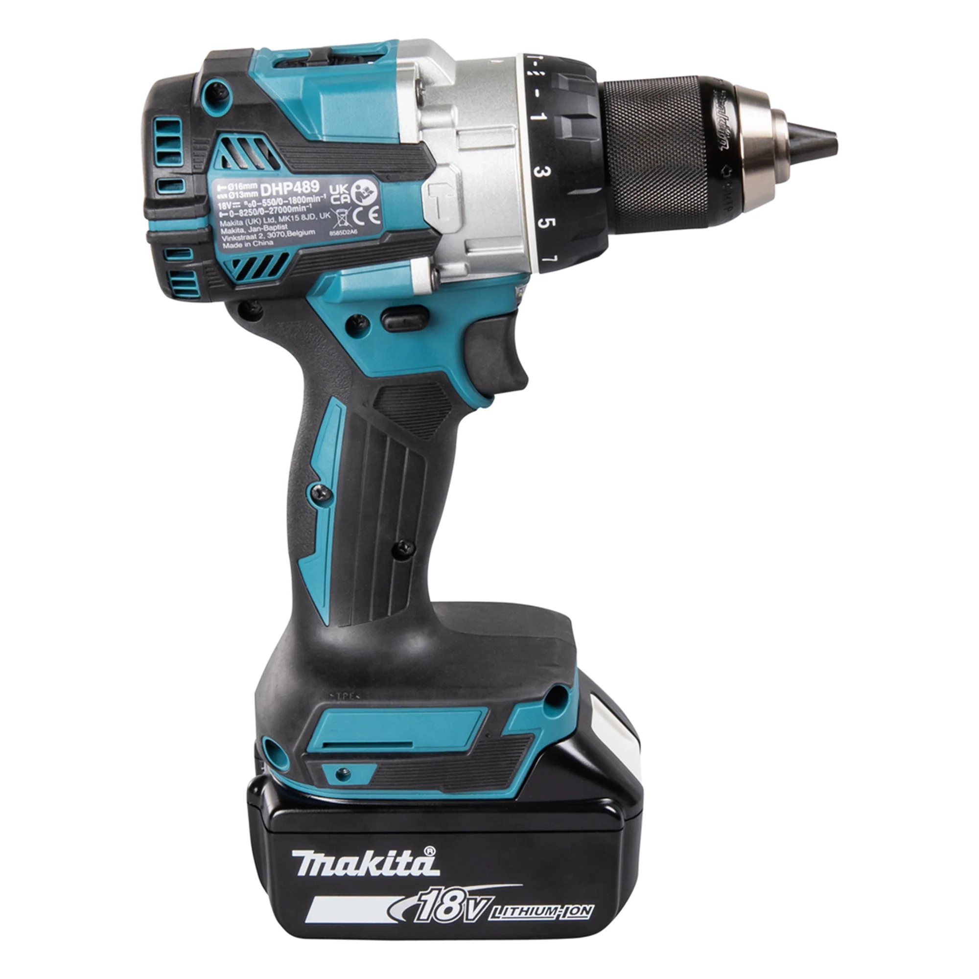 Trapano Avvitatore Makita DHP489RTJ 18V 5Ah - Image 7