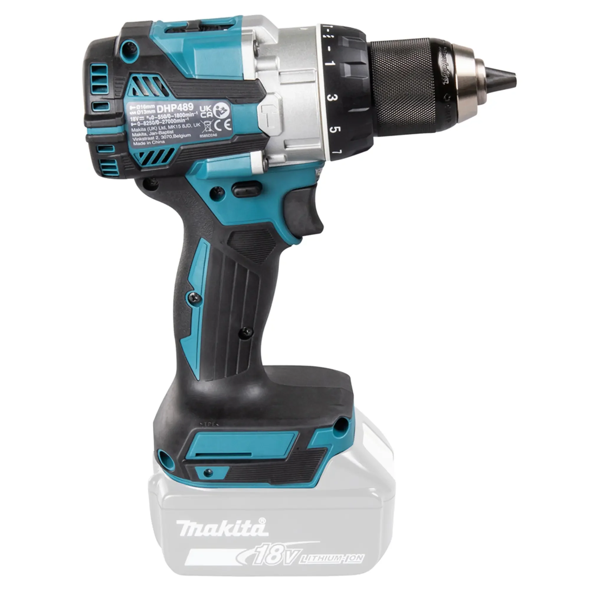 Trapano Avvitatore Makita DHP489ZJ 18V - Image 7