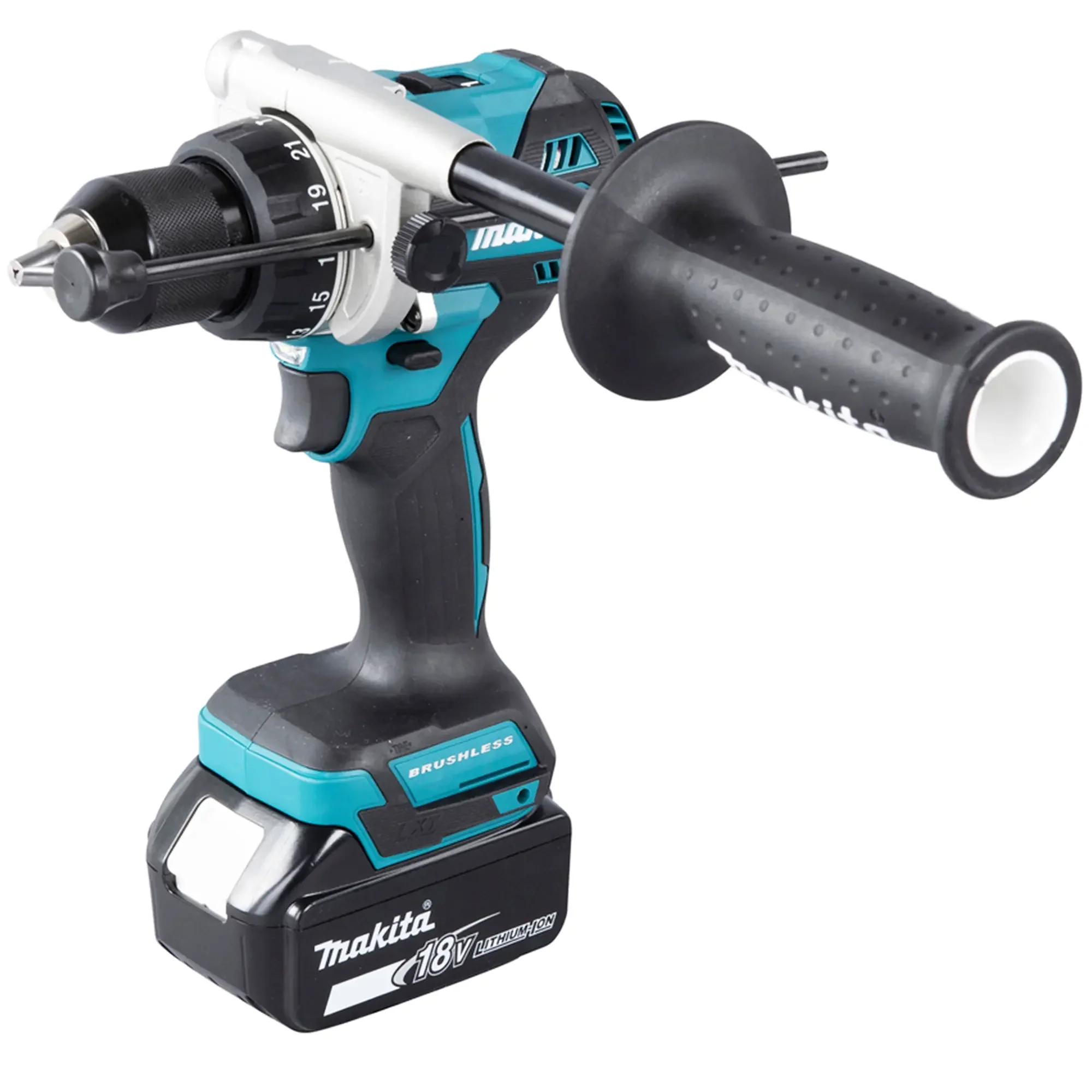 Trapano Avvitatore Makita DHP492RTJ 18V 5Ah - Image 2