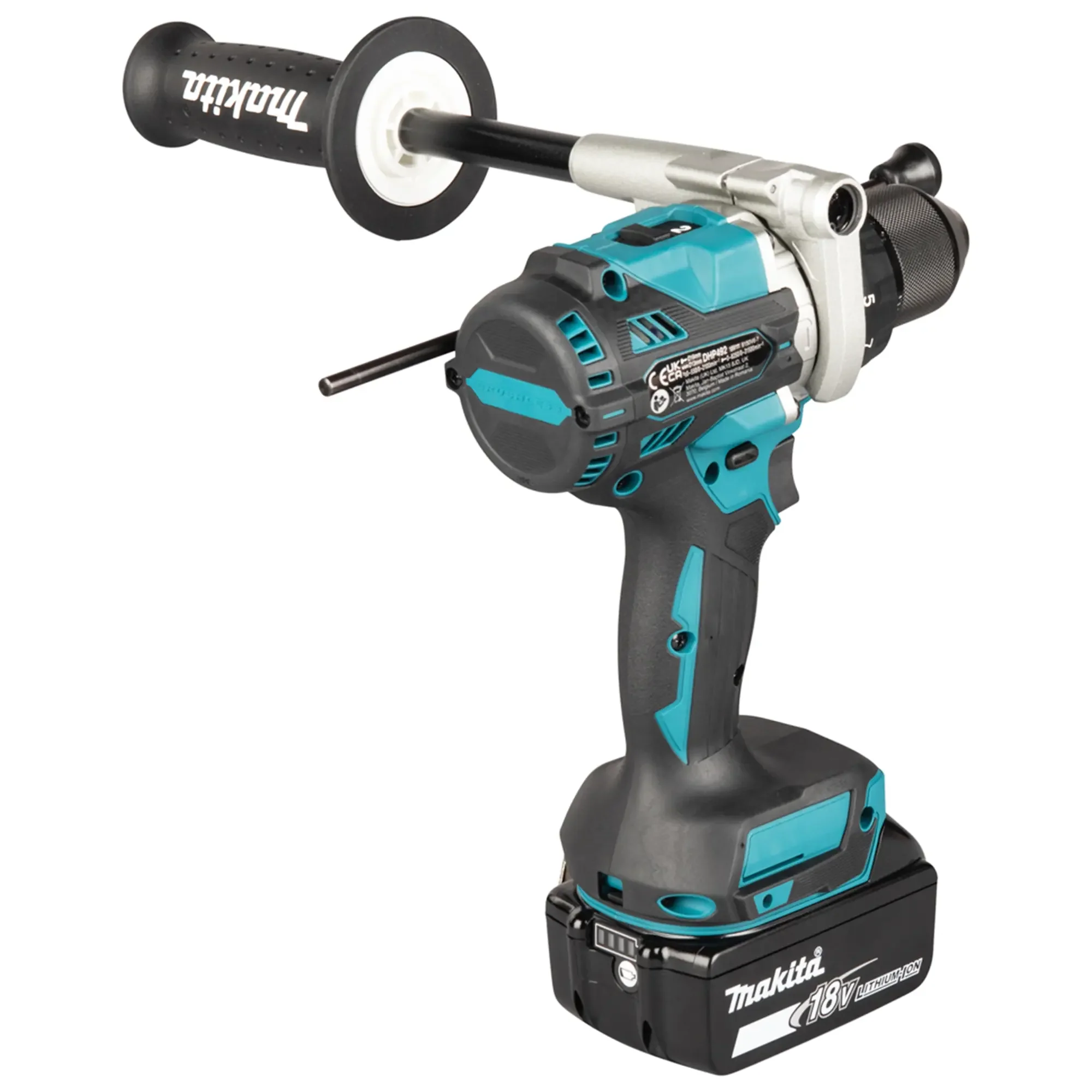 Trapano Avvitatore Makita DHP492RTJ 18V 5Ah - Image 6