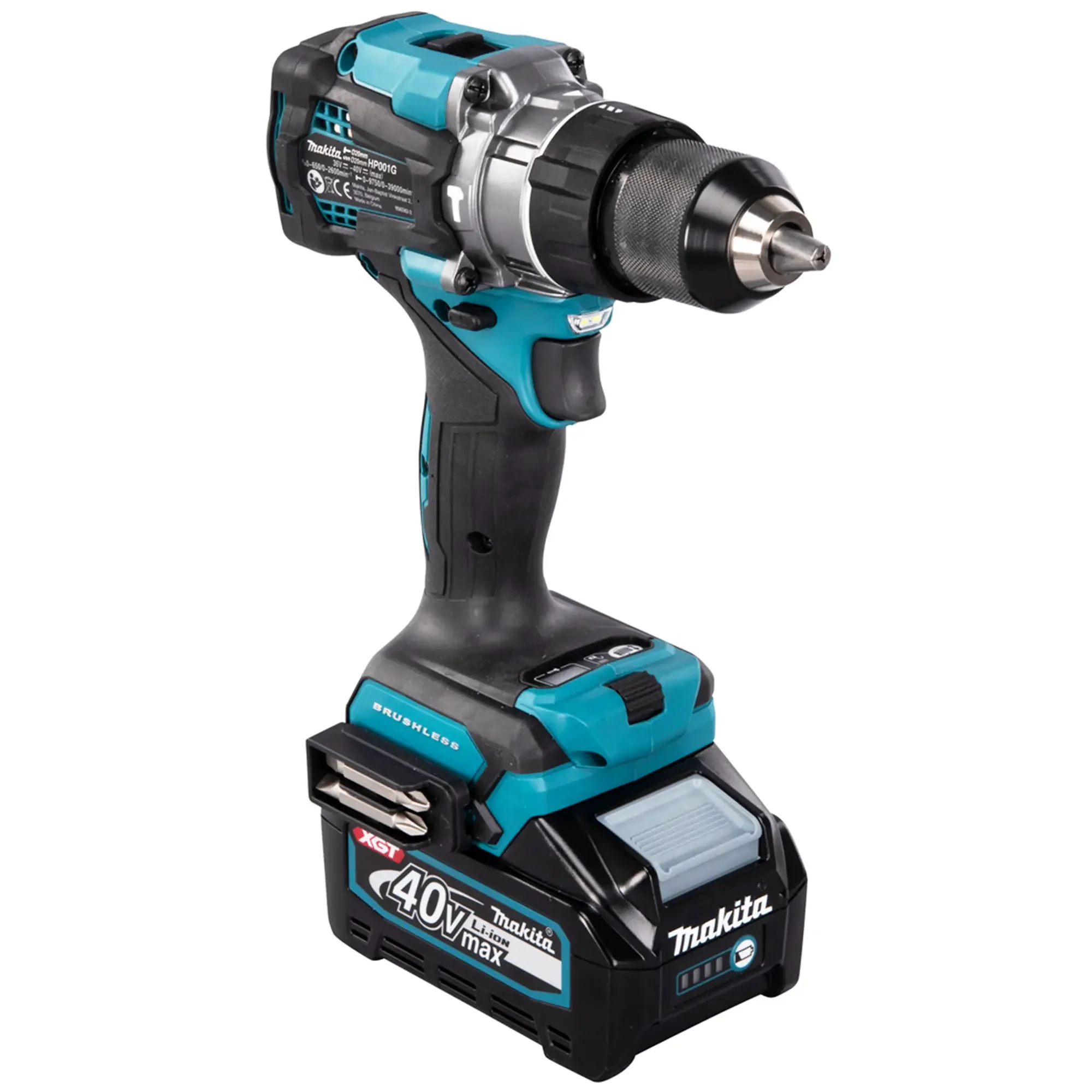 Trapano avvitatore Makita HP001GM201 40V 4Ah - Image 8