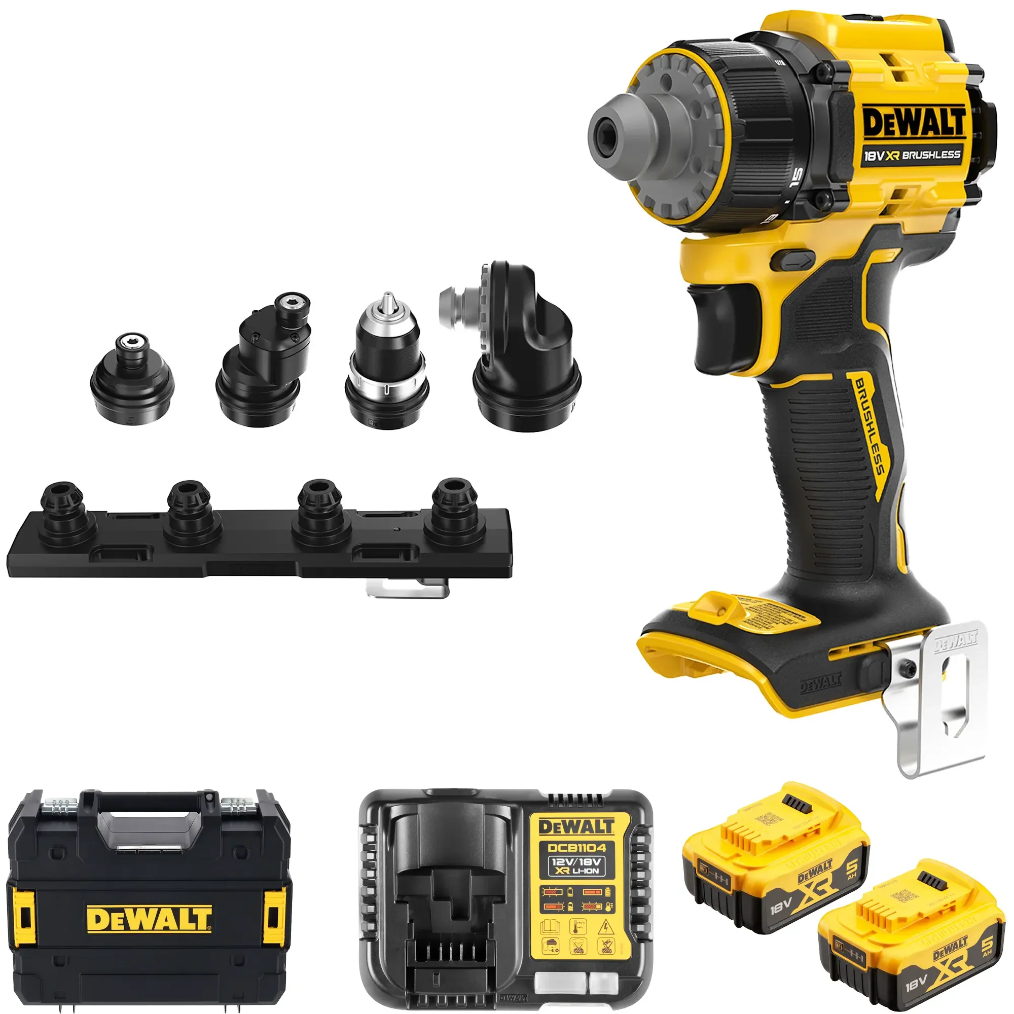 Trapano avvitatore multitesta Dewalt DCD803 18V - Image 3