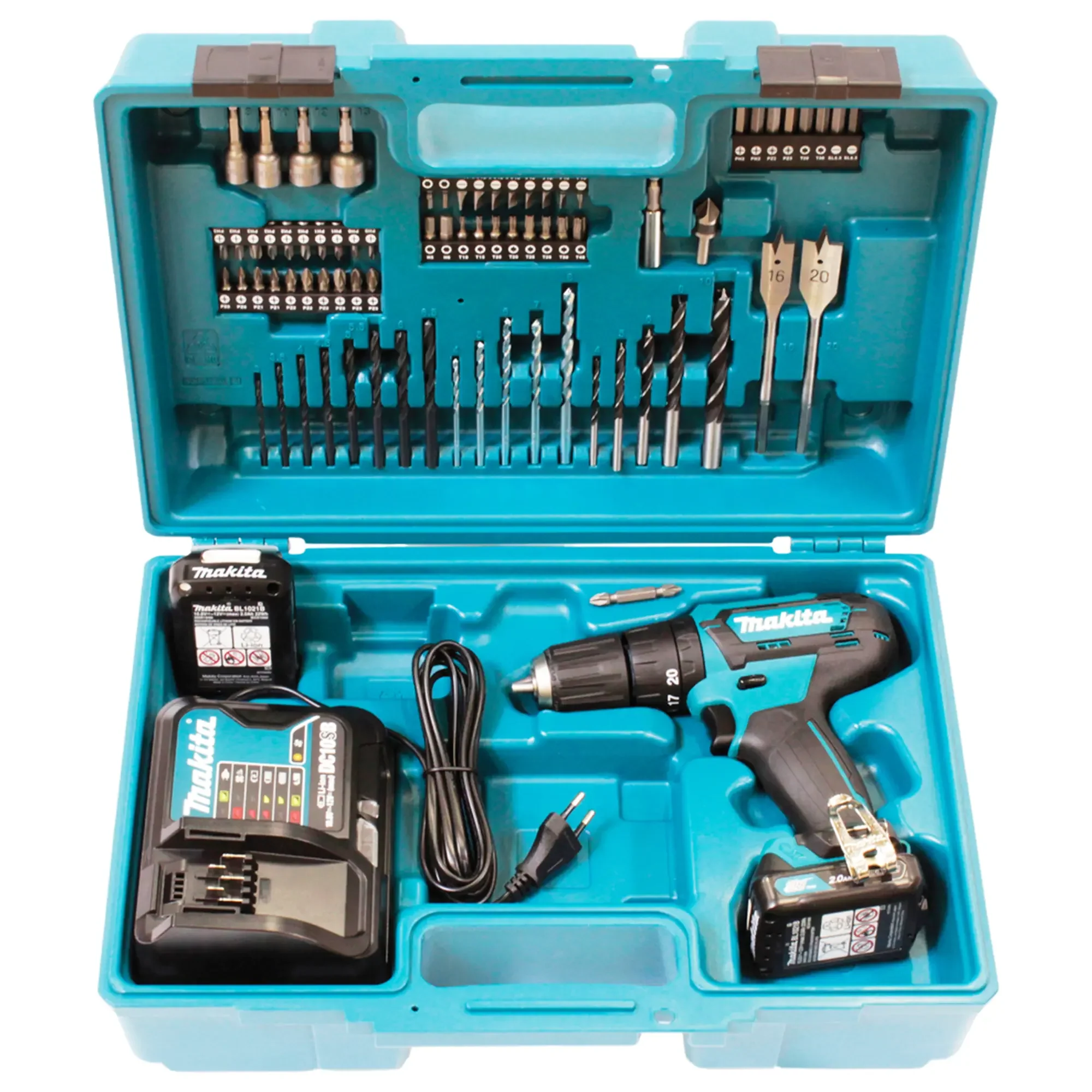 Trapano Percussione Makita HP333DSAX1 12V 2Ah - Image 12