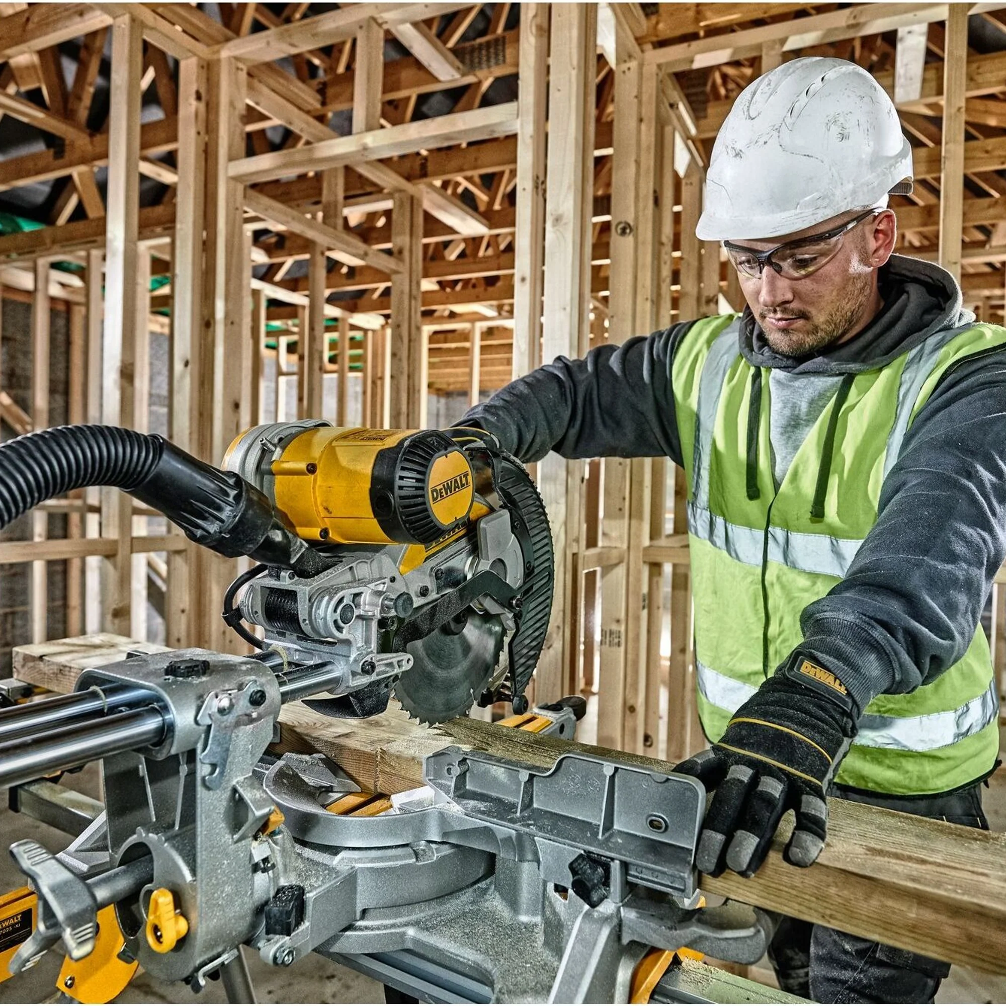 Troncatrice Dewalt DWS727-QS 250mm 1675W - Image 6