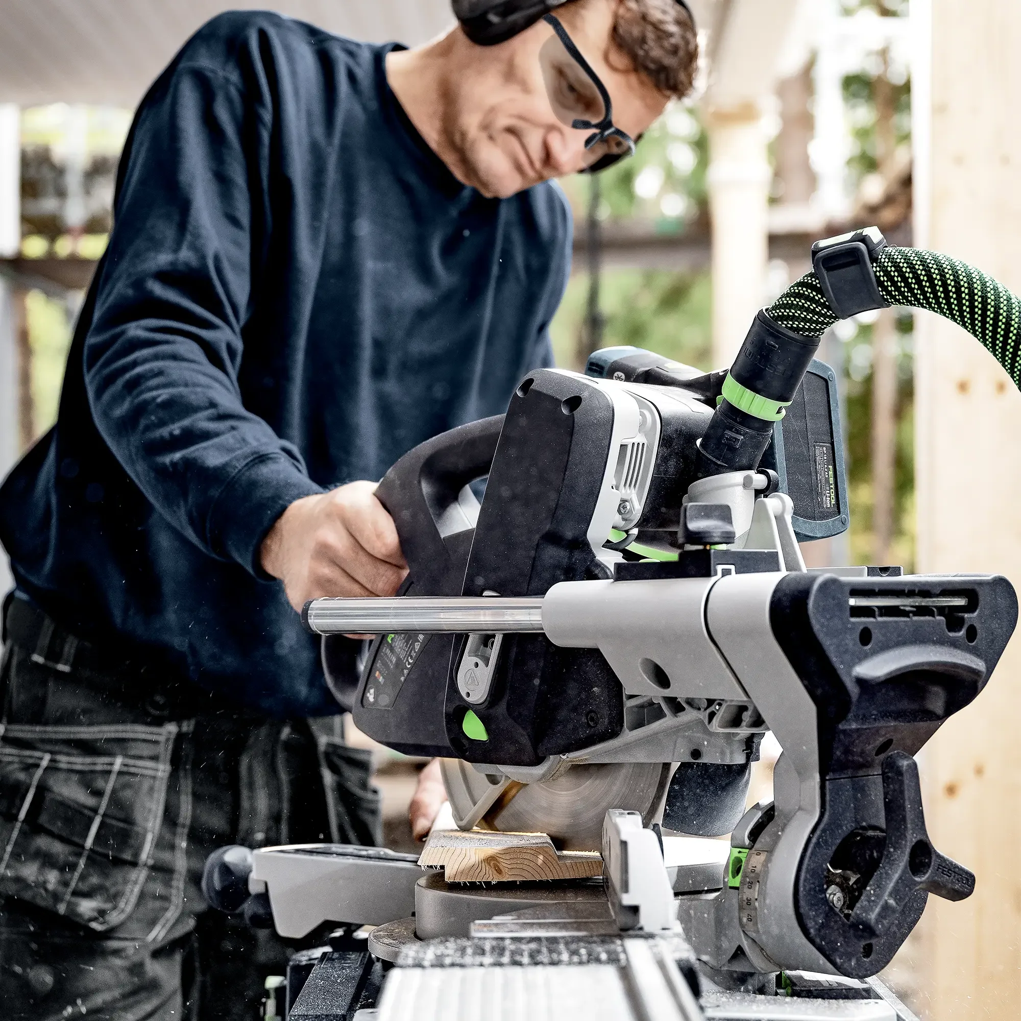 Troncatrice radiale Festool KSC 60 EB 18V 5Ah I-UG-Set - Image 10