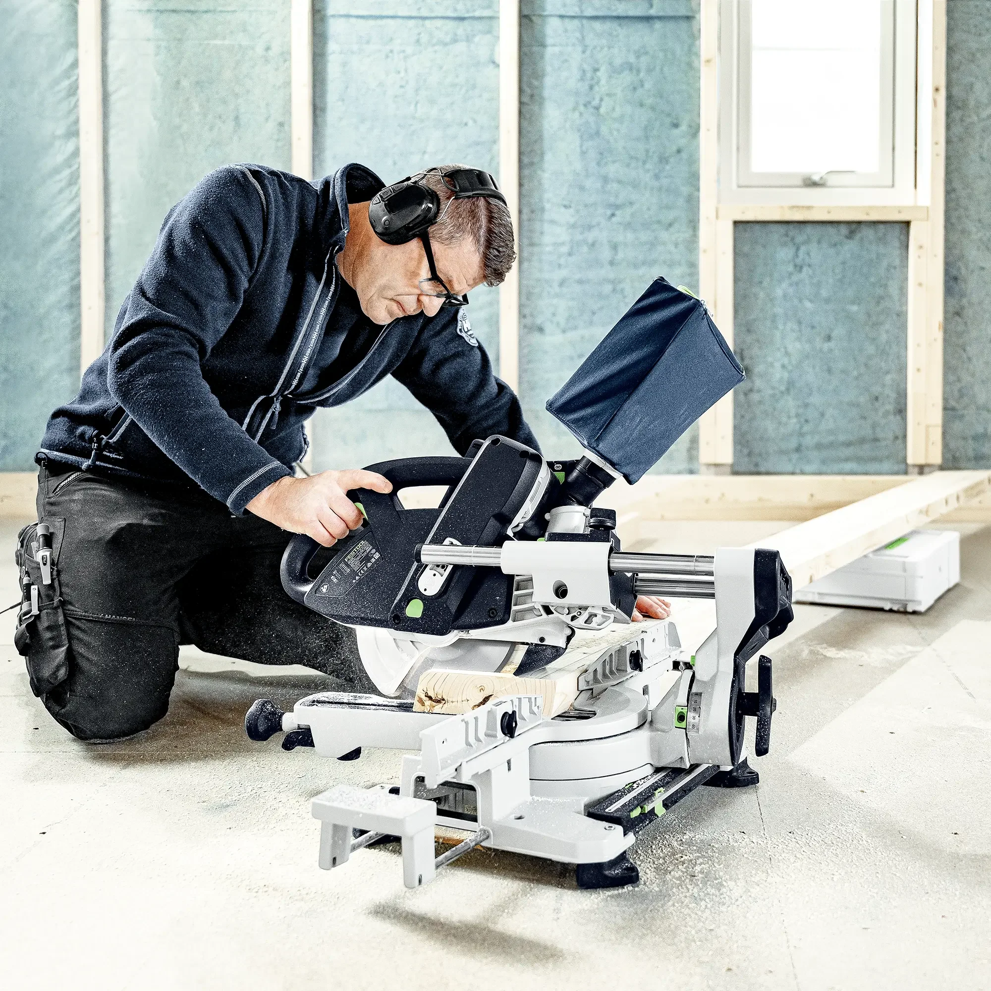 Troncatrice radiale Festool KSC 60 EB 18V 5Ah I-UG-Set - Image 11