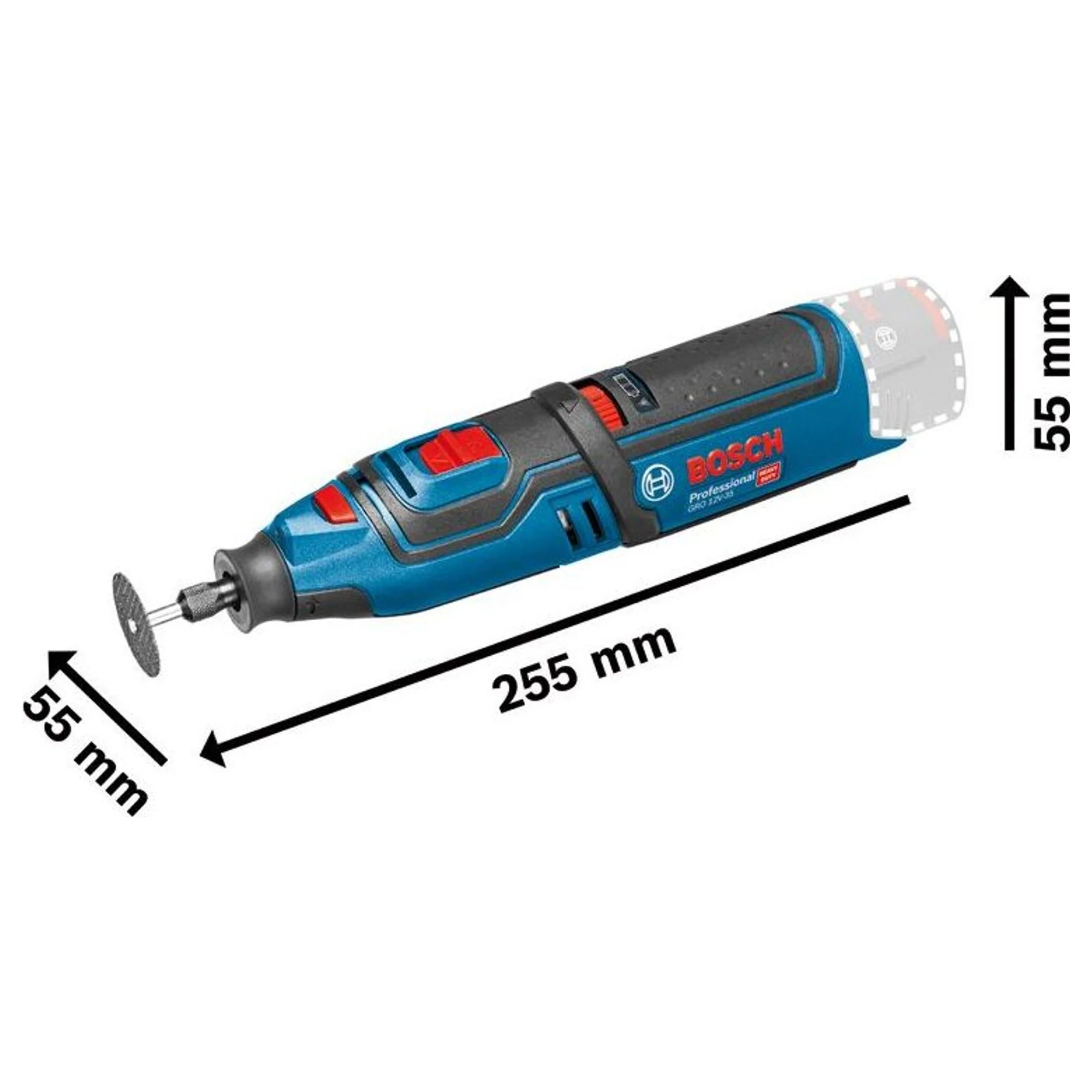 Utensile Rotativo Bosch GRO 12V-35 PRO 12V - Image 5